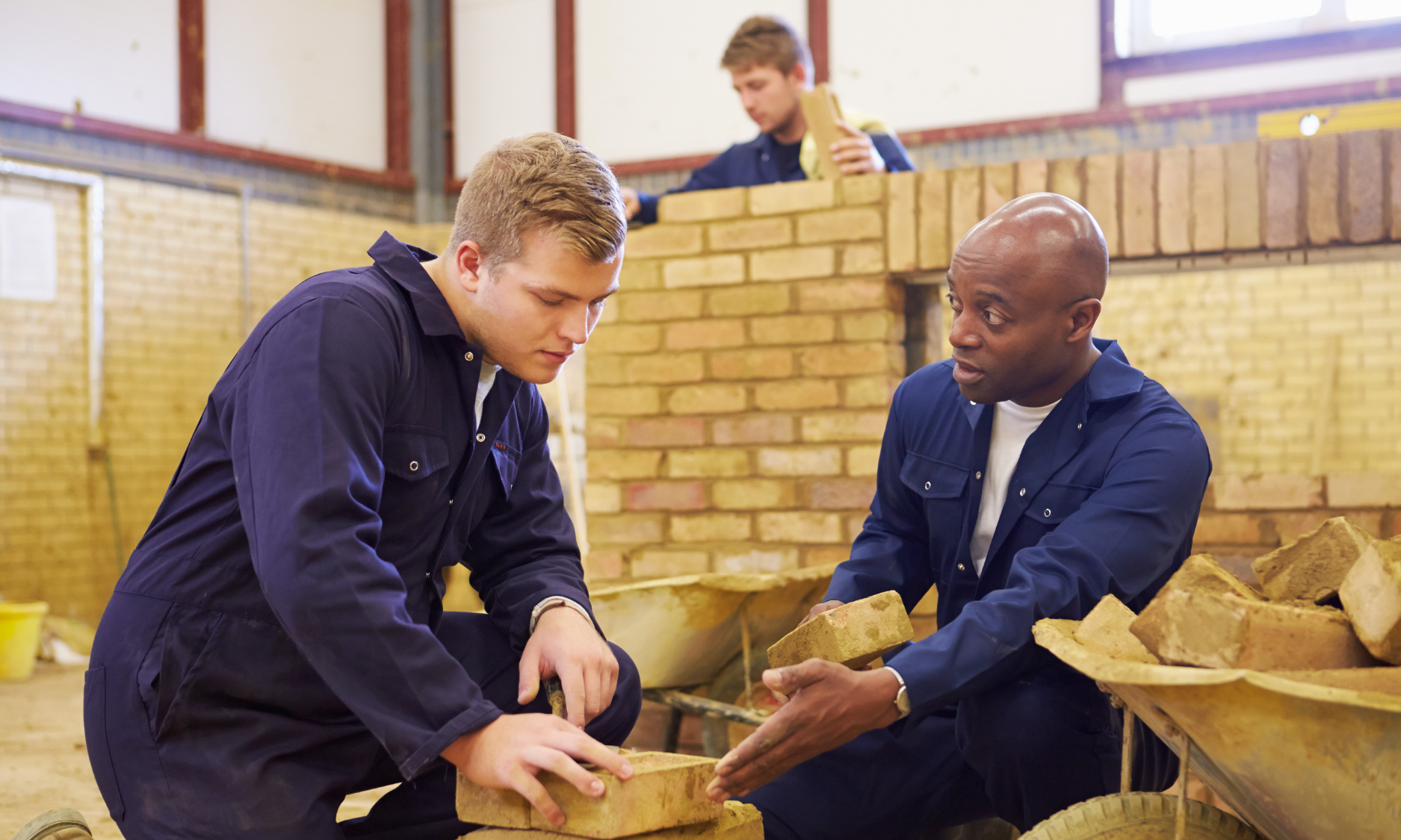 Bricklaying vocational training