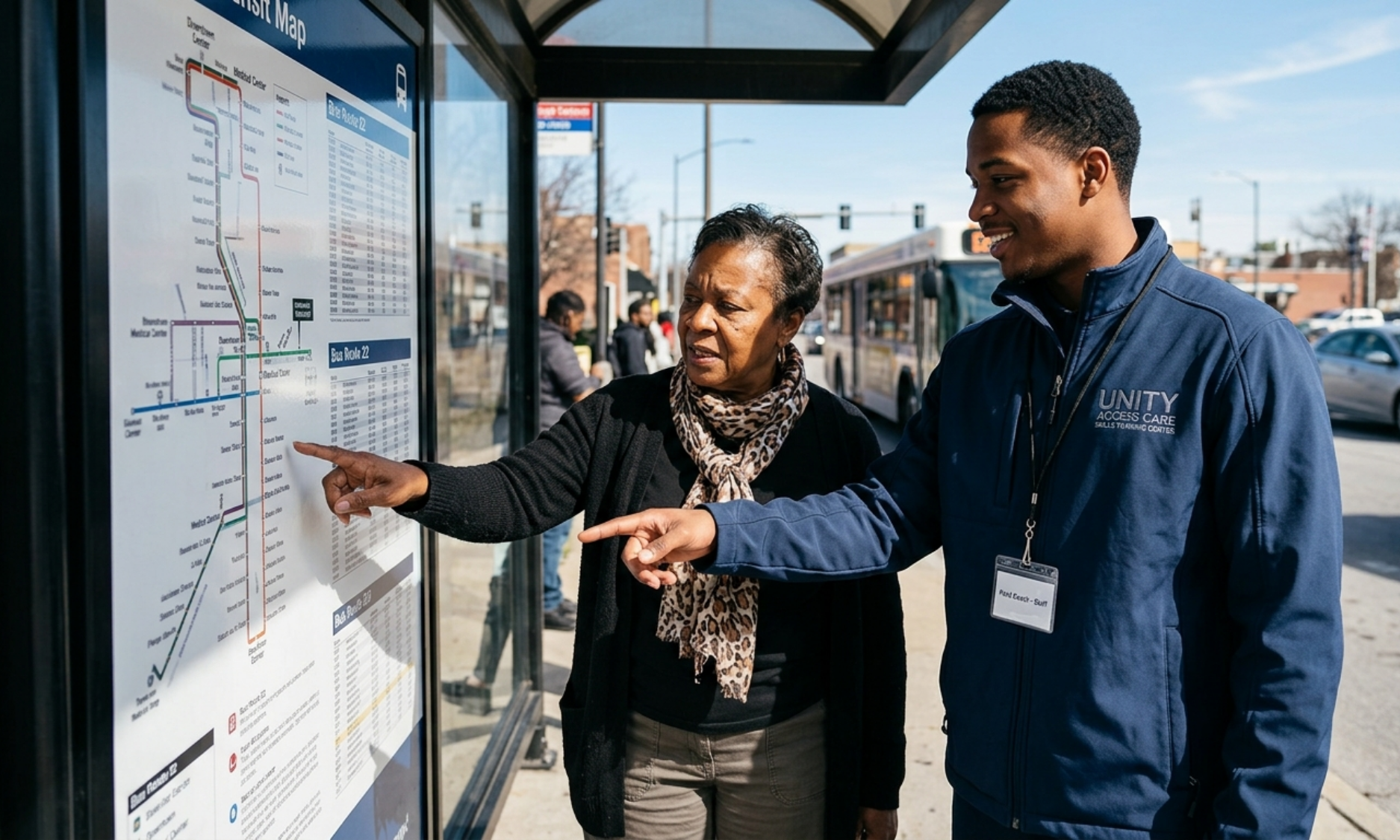 CommunityConnect transit navigation coaching
